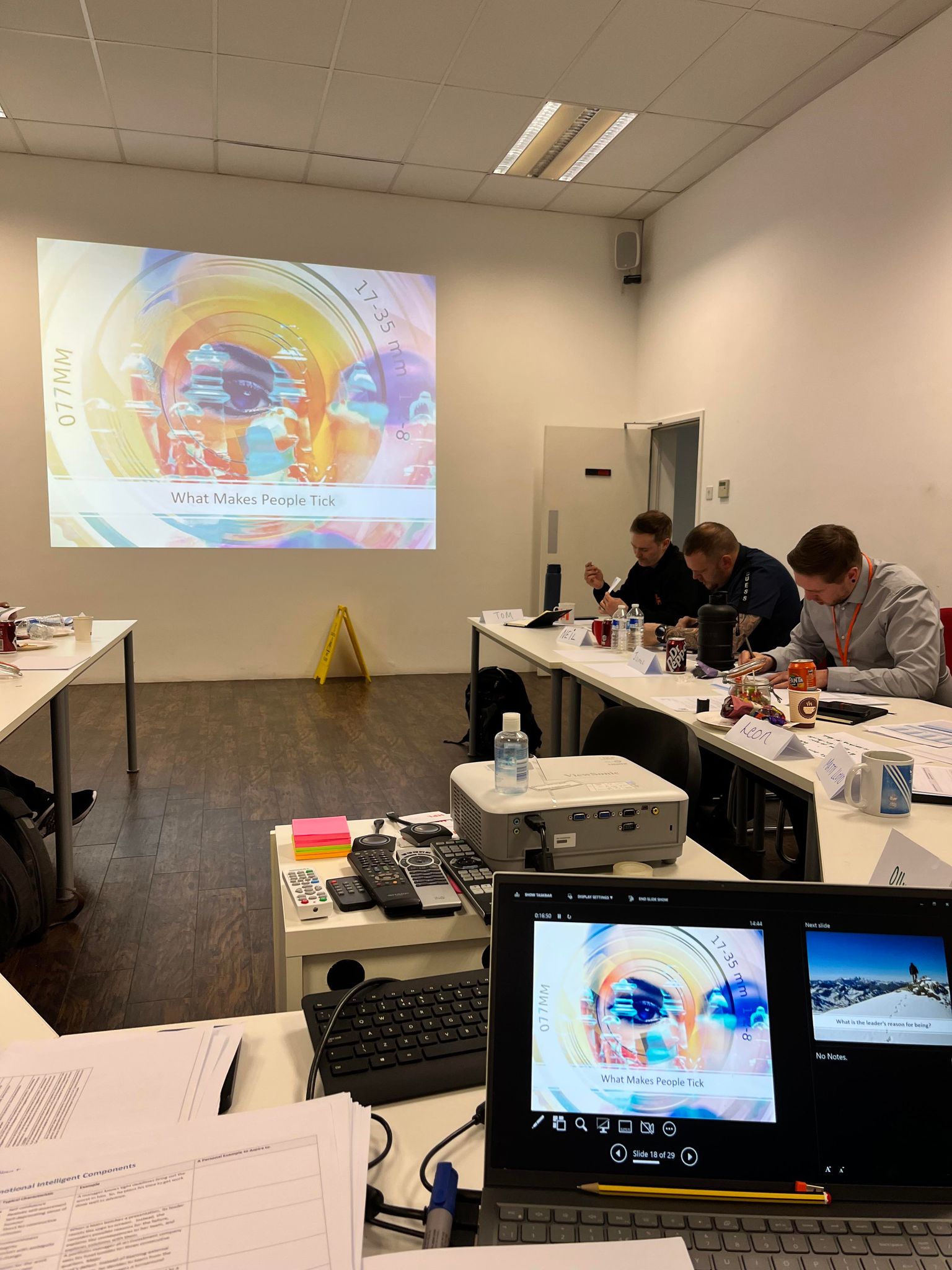 A Tec company during the Sales Foundations