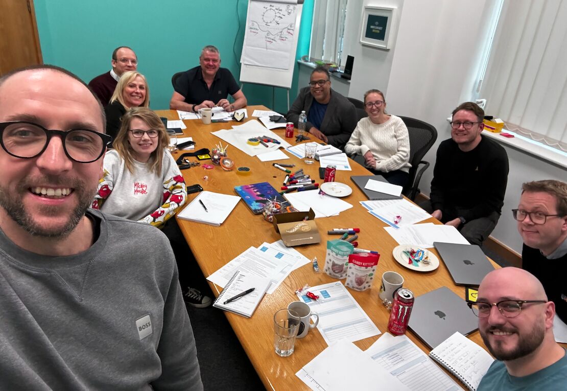 A Web Hosting Company in London During the Sales Mastery Program